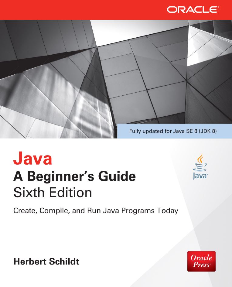 Java; A Beginner’s Guide 6th 6E Herbert Schildt PDF eBook Download
